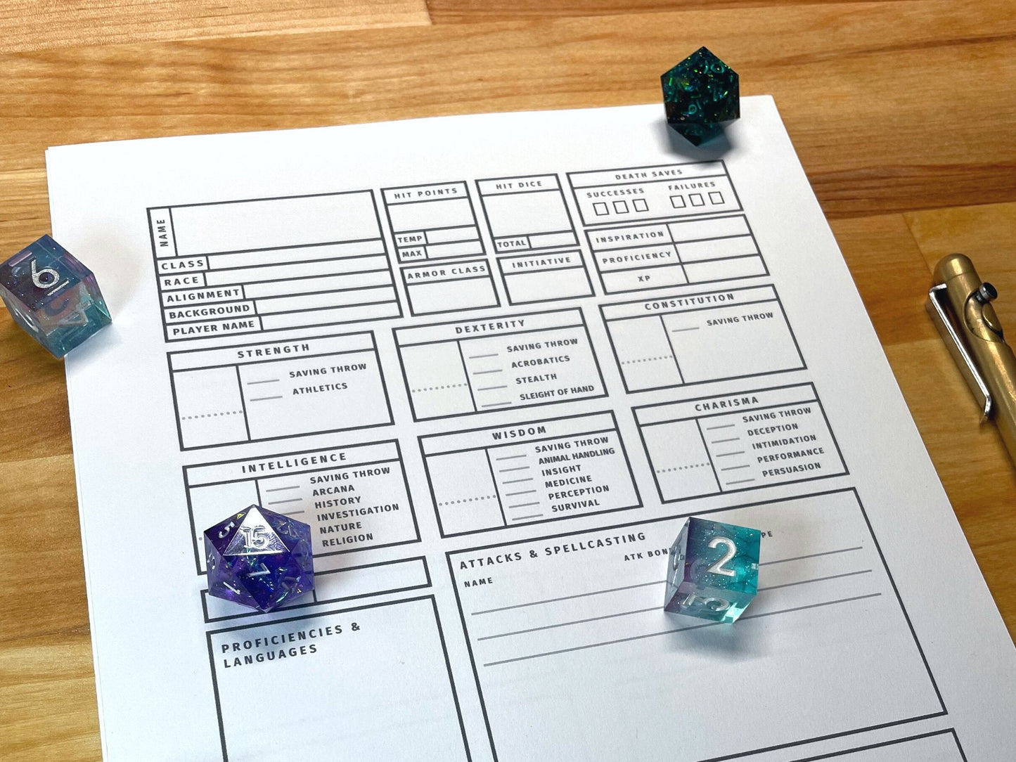 5e New Character Bundle - Digital Only