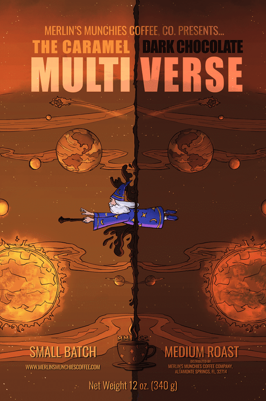 DECAF Caramel Dark Chocolate Multiverse 12 oz