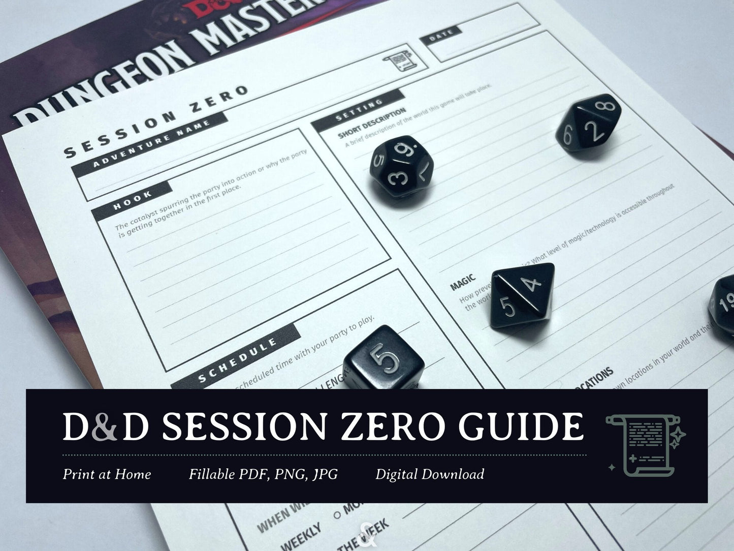 Session Zero Guide (5e) - Digital Only