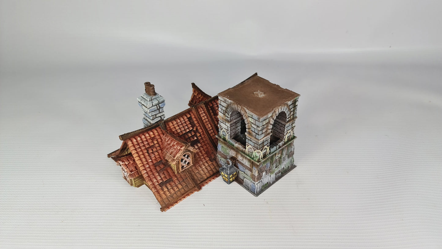 Medieval Town - Raspberry Dale