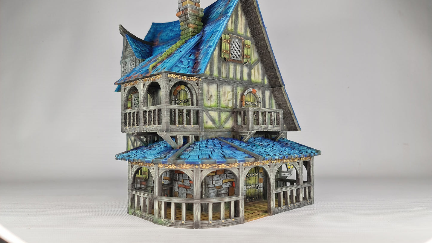 Medieval Town - Cobalt Dragon