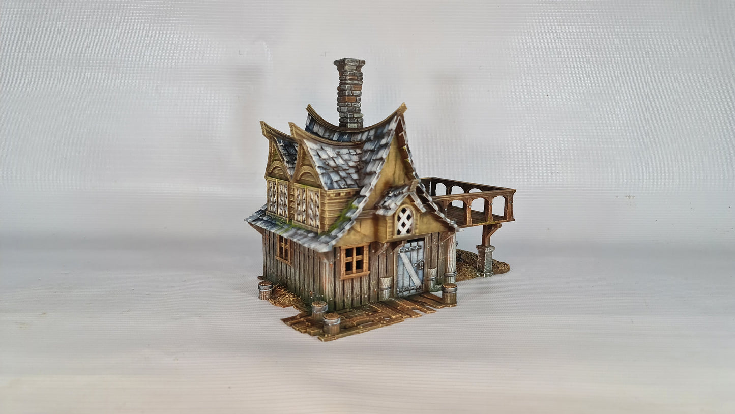 Medieval Town - Rivermaster's Hut