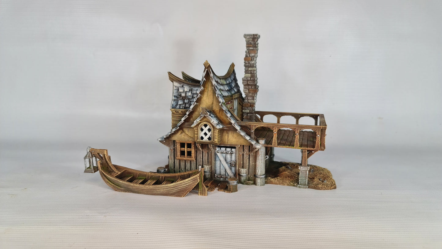 Medieval Town - Rivermaster's Hut