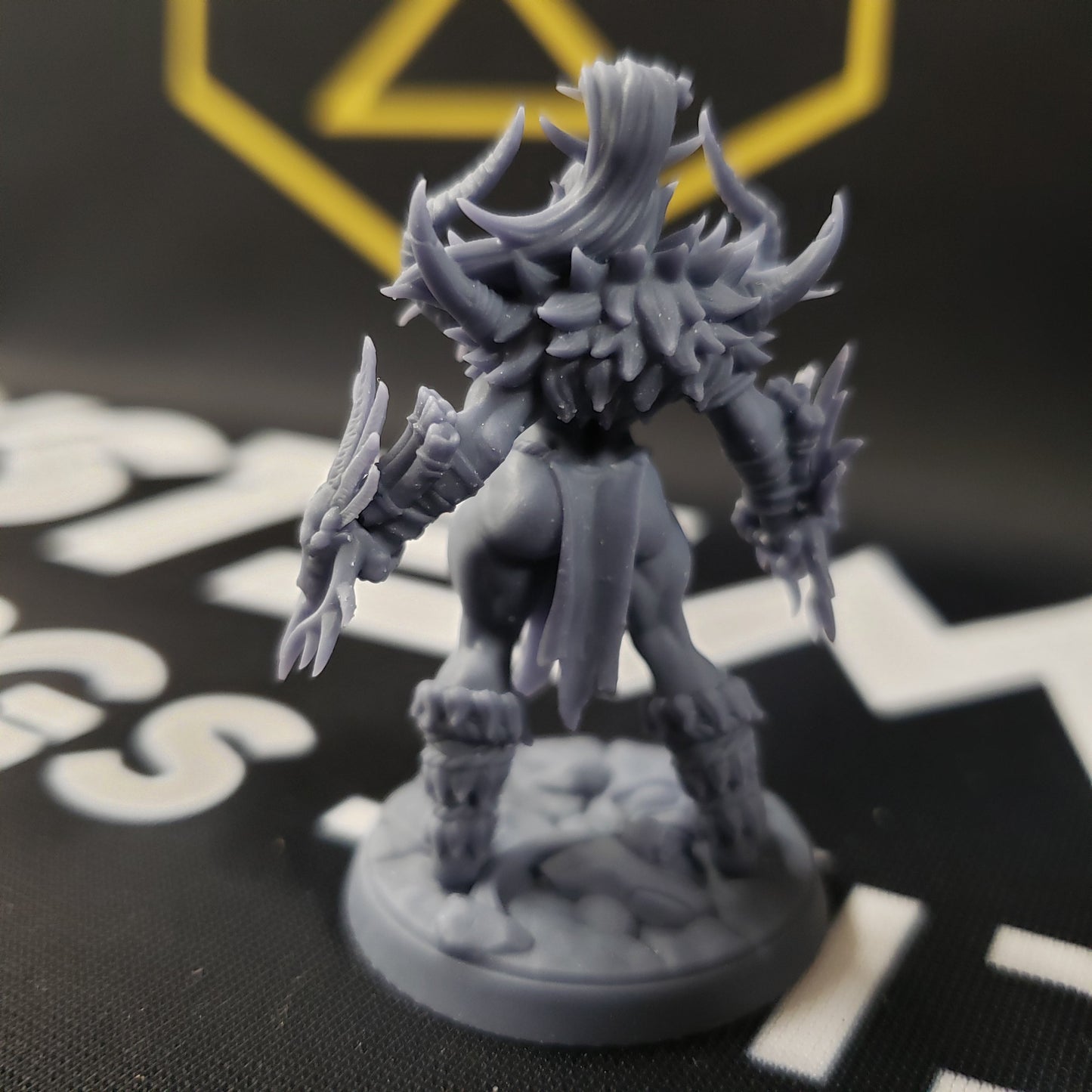 Vesdra, Blackcrag Shaman (Female Orc Cleric Hero)