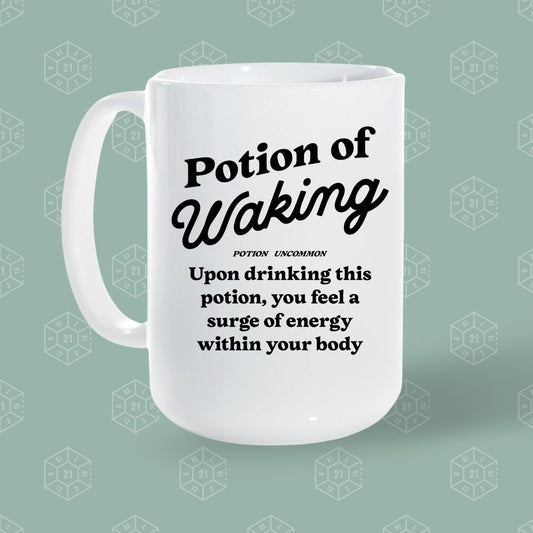 Potion of Waking 15oz White Mug