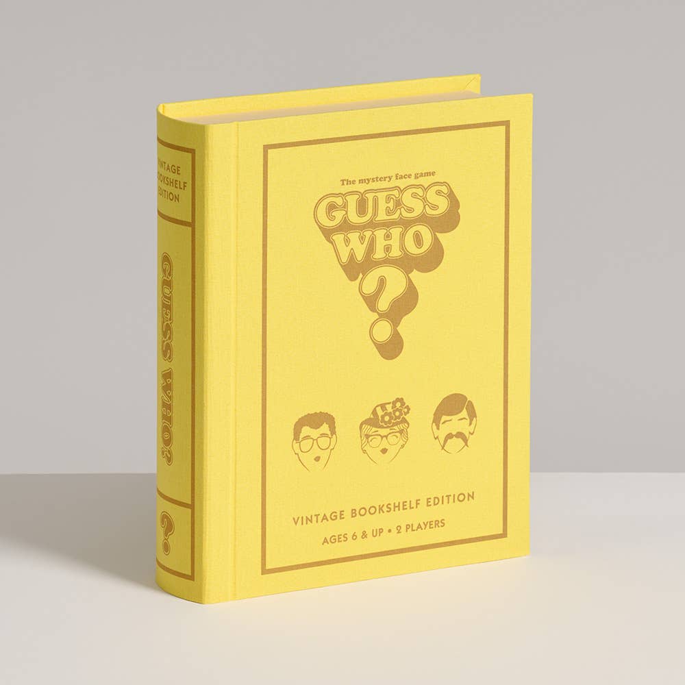 Guess Who? - Vintage Bookshelf Edition