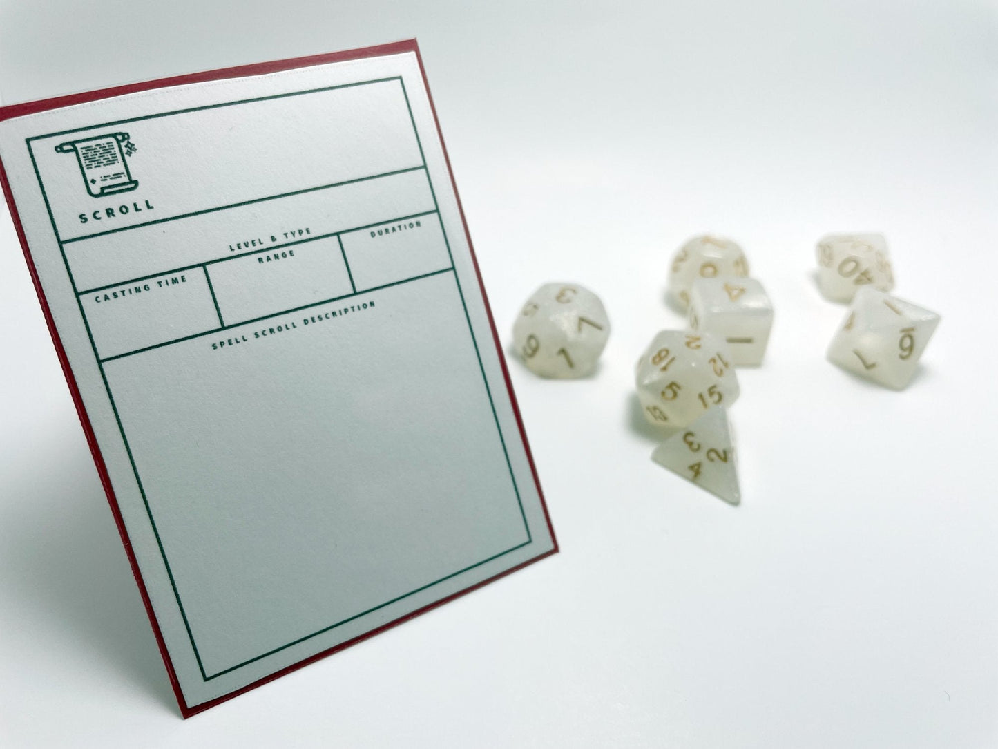 Minimal Spell and Item Cards (5e) - Digital Only