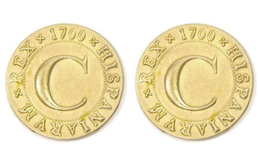 Pirate Doubloons Themed Gaming Coins - Jumbo 35mm (6-Pack)