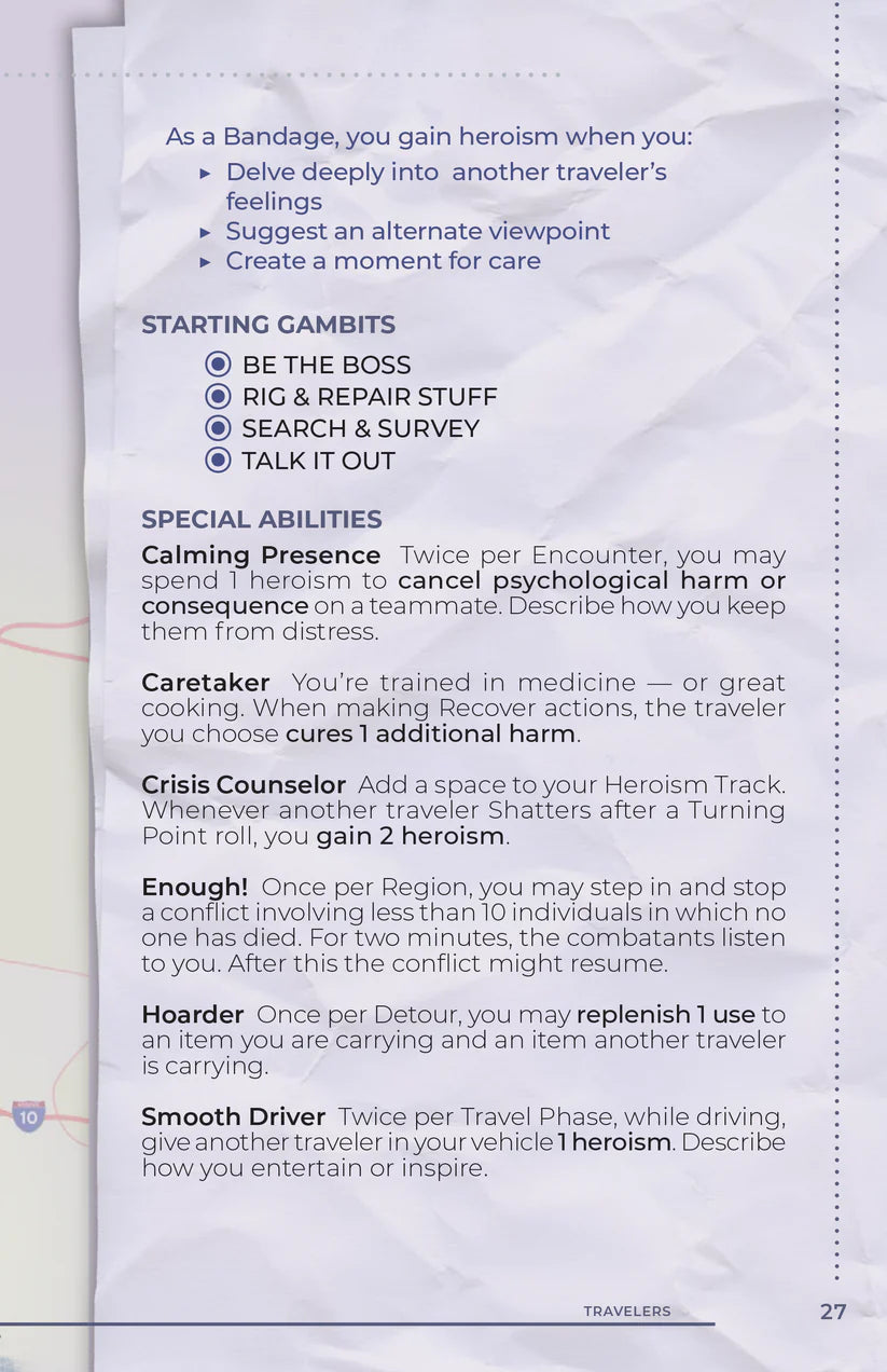 The Last Caravan - Core Rules