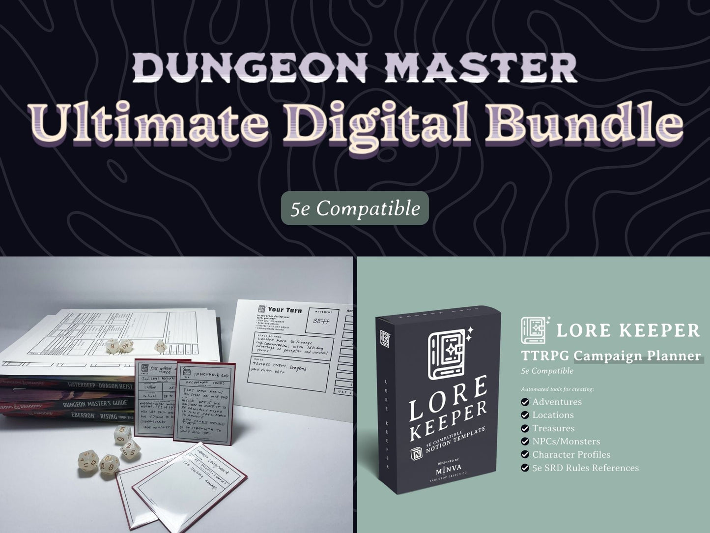 DM Ultimate Digital Bundle for D&D 5e - Digital Only