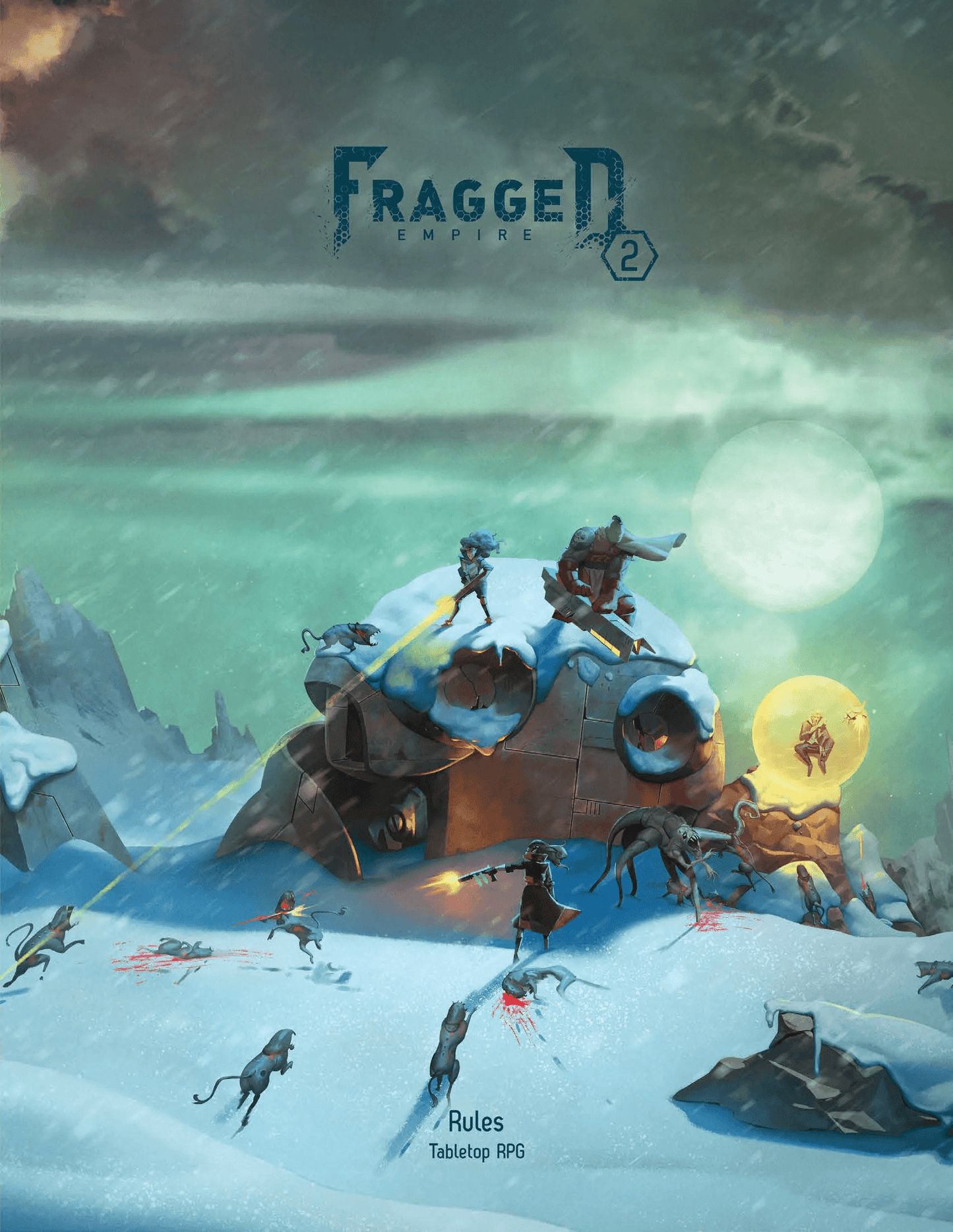 Fragged Empire 2nd Edition: Rule Book (Dented)