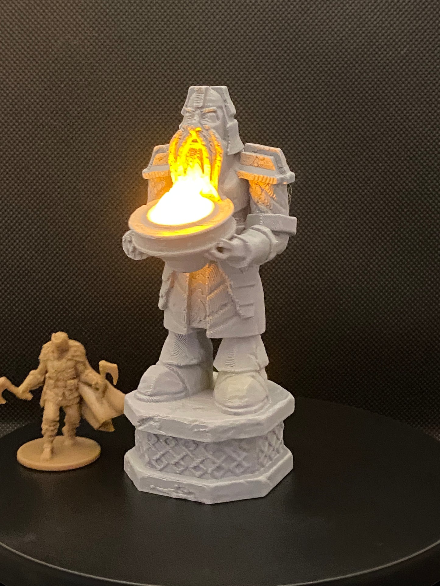 Moonshine Miniatures - LED Scatter Terrain - Dwarven Statues