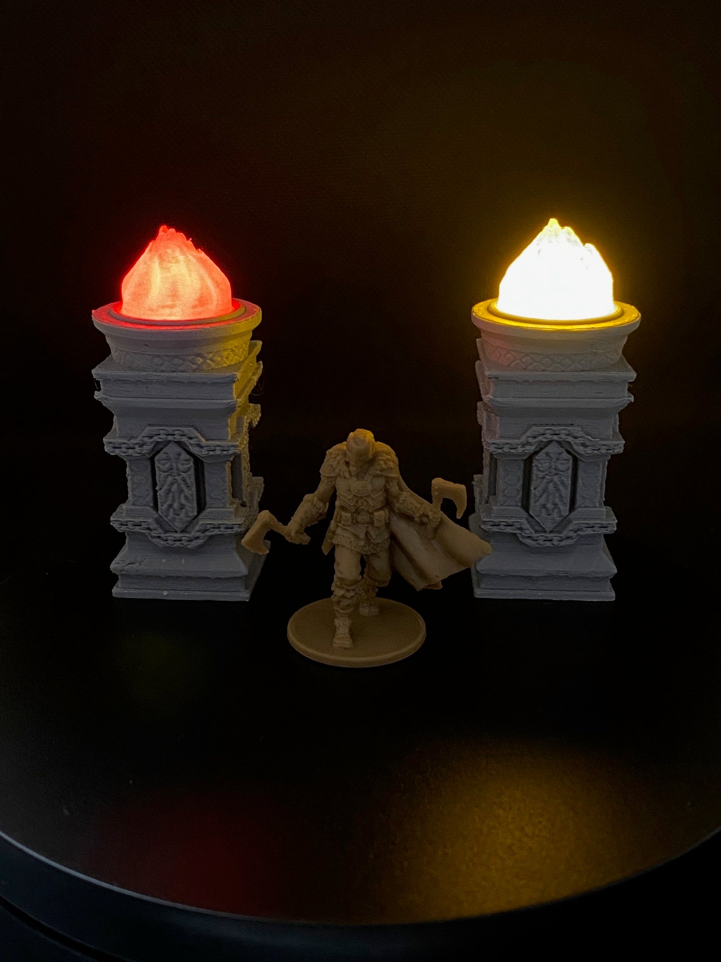 Moonshine Miniatures - LED Scatter Terrain - Dwarven Columns