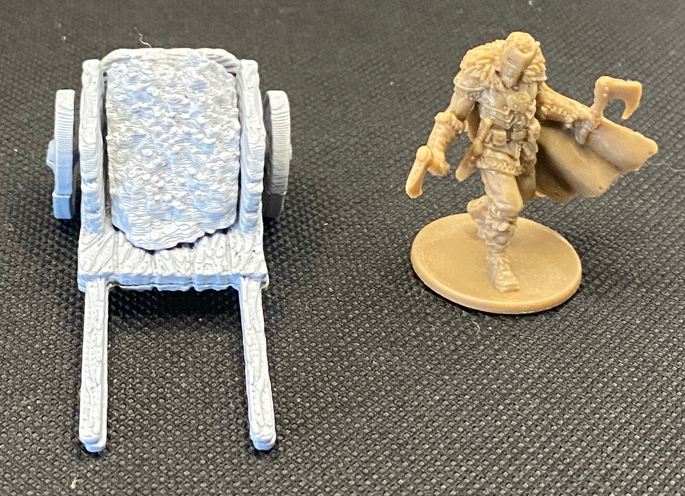 Dwarven Mining Settlement - Cart with stone