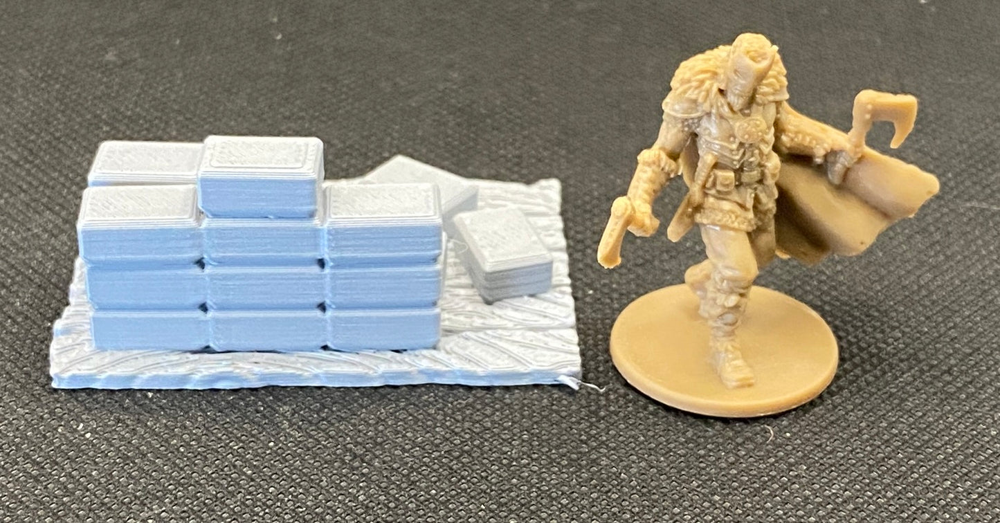 Dwarven Mining Settlement - Stone Pallet