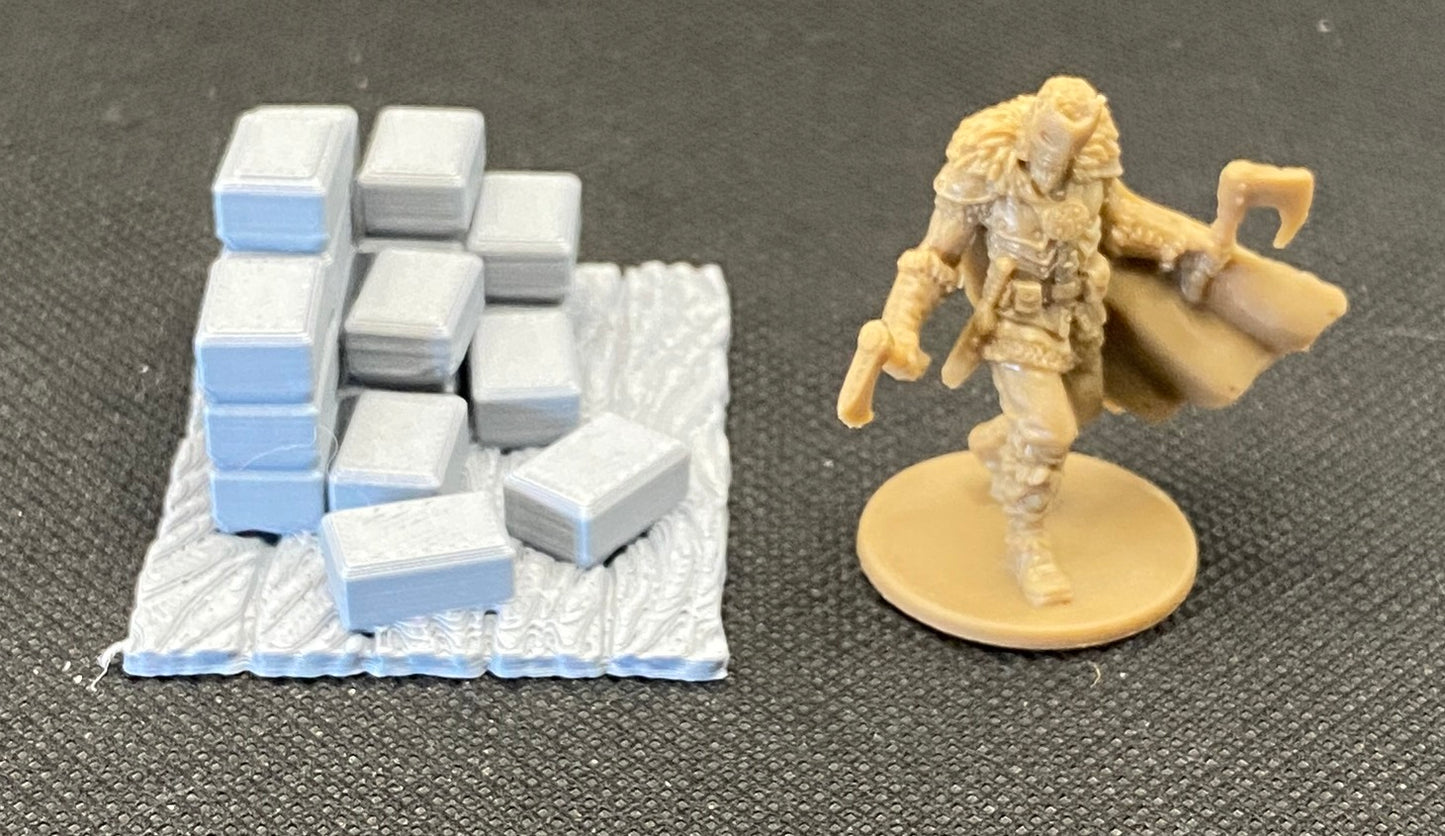 Dwarven Mining Settlement - Stone Pallet
