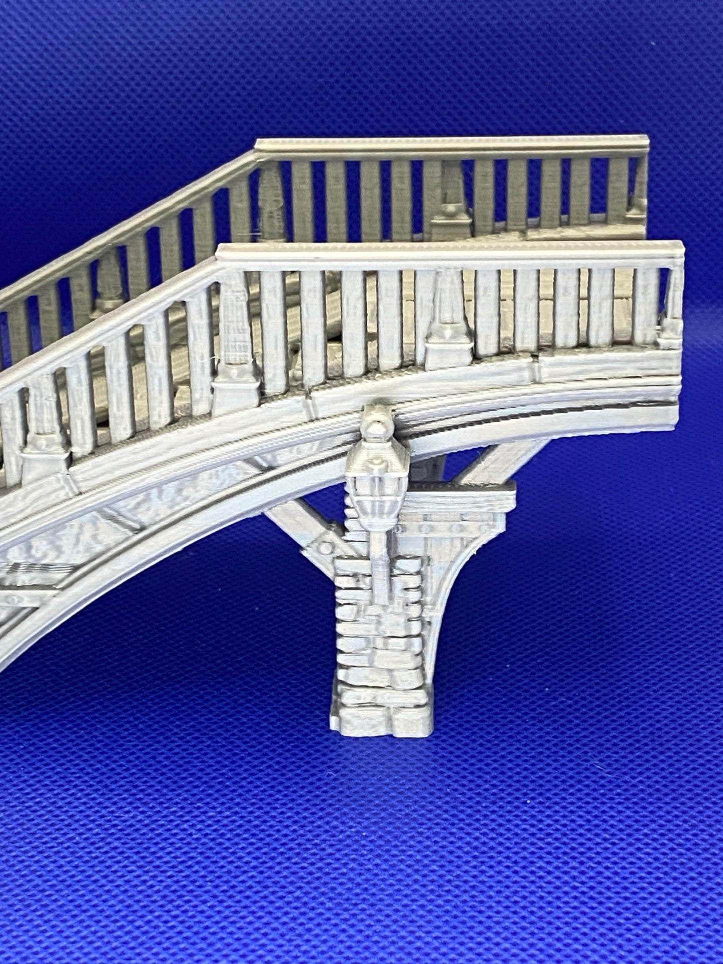 Medieval Town - Bridge (2 pieces) with one (1) center support extension (total 3 pieces)