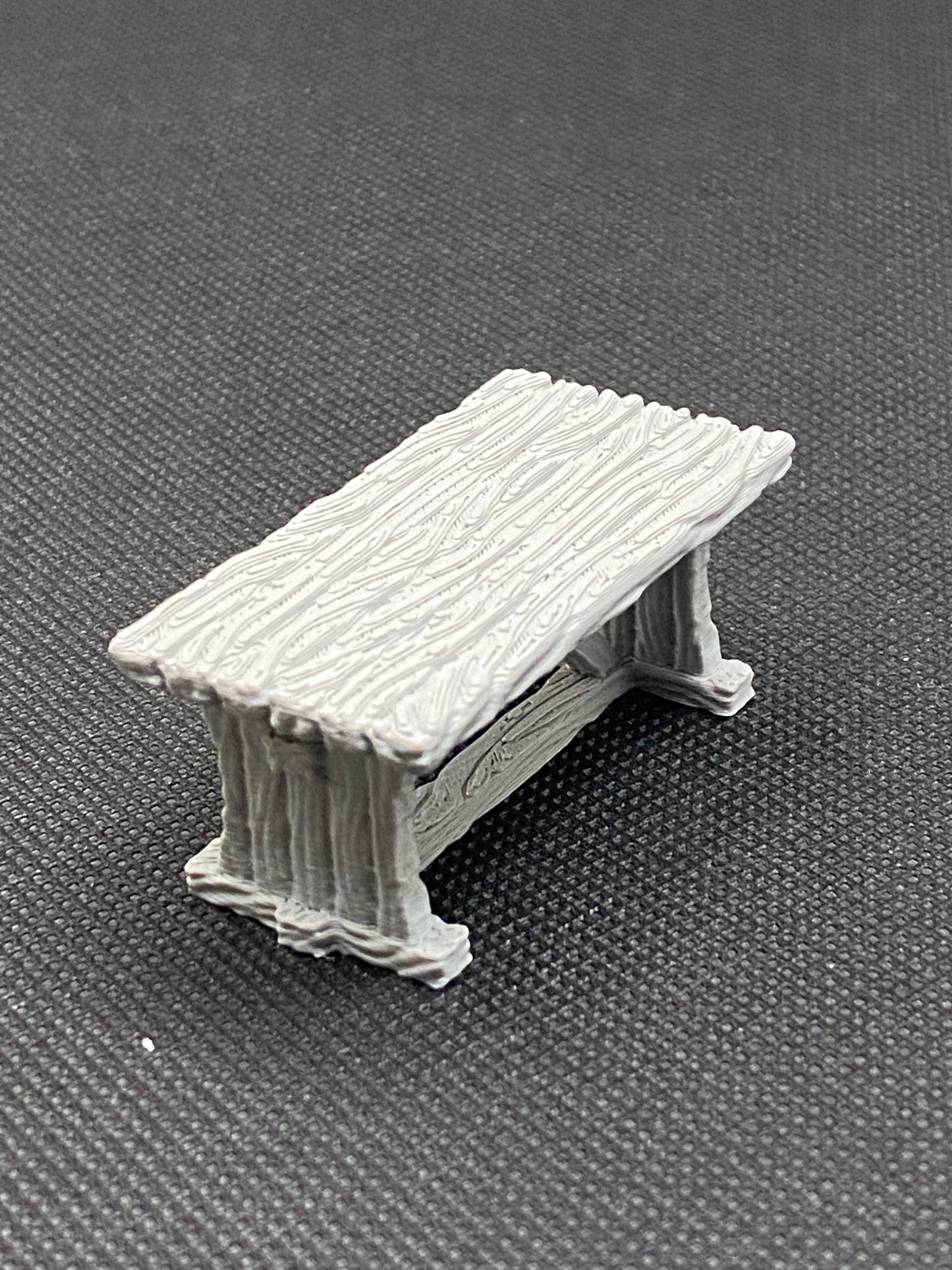 Drunken Imp Inn - Long Table and benches