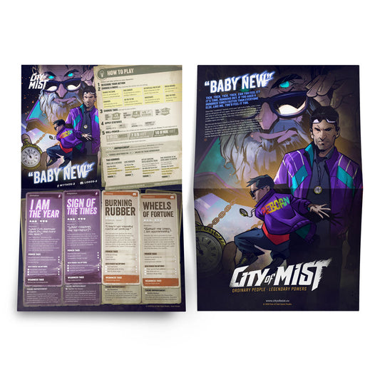 City of Mist - Character Folio Pack