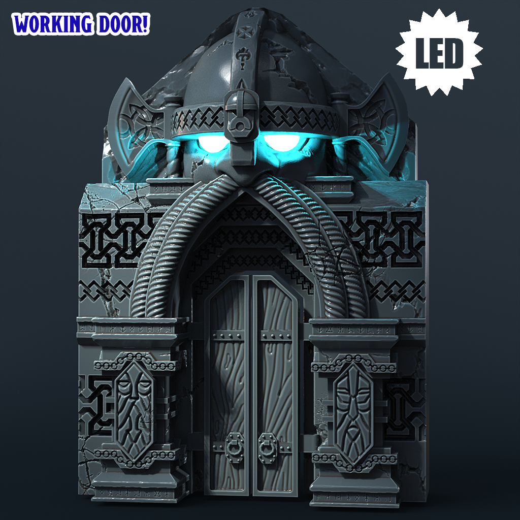 Moonshine Miniatures - LED Scatter Terrain - Dwarven Gates
