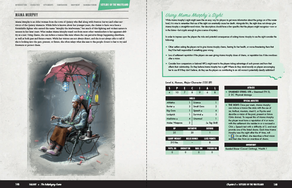 Fallout: The Roleplaying Game - Settler's Guide Book