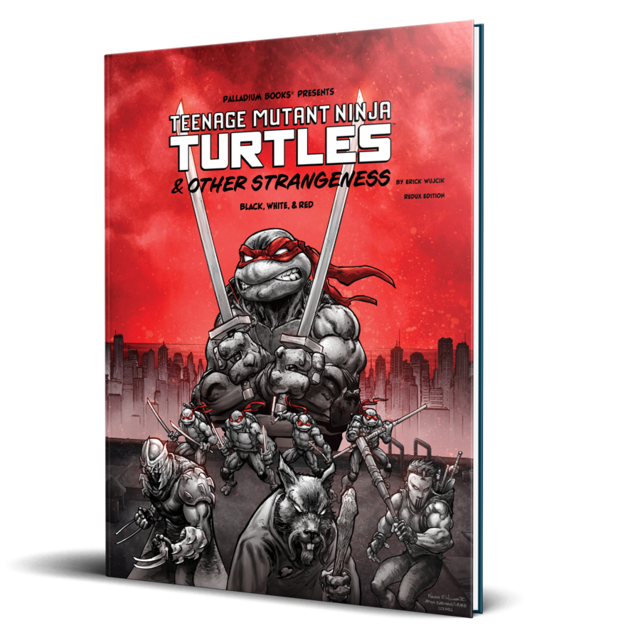 Teenage Mutant Ninja Turtles & Other Strangeness - Black, White & Red Edition
