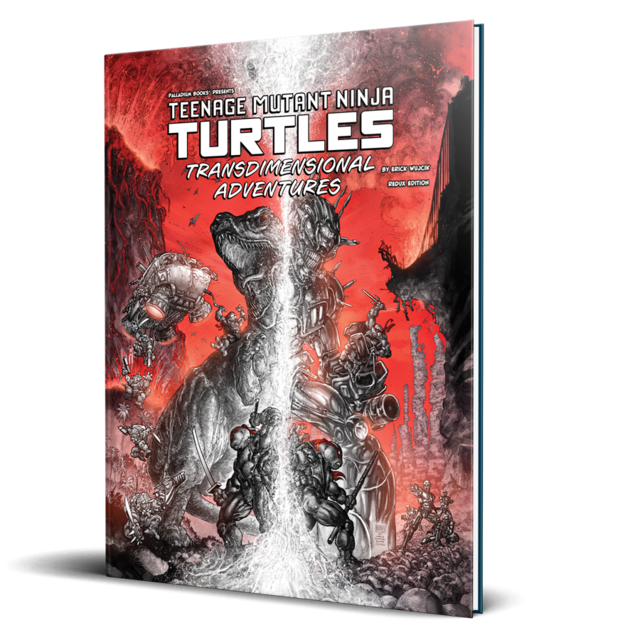 Teenage Mutant Ninja Turtles Transdimensional Adventures - Black, White & Red Edition