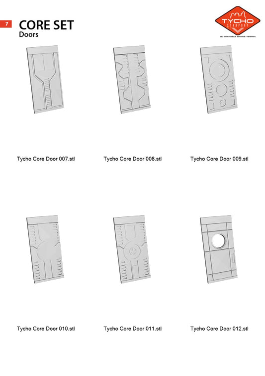 Tycho Starport - Core Set - Doors