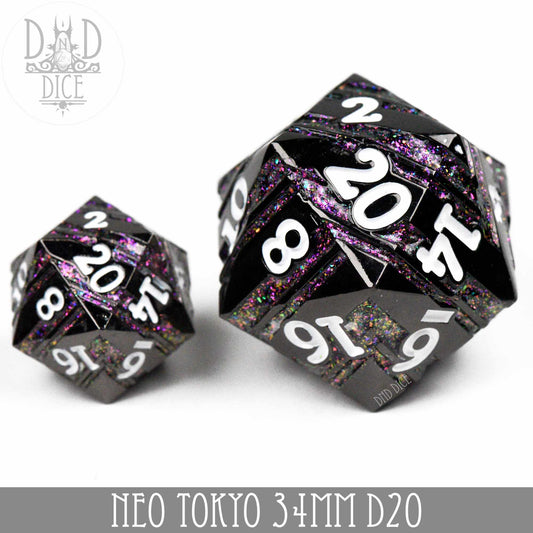 34mm D20 - Neo Tokyo (Metal)