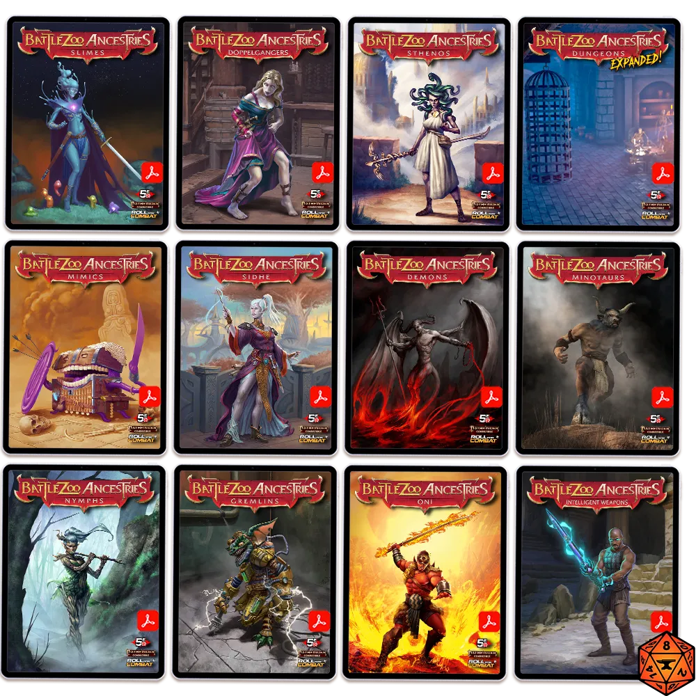 Battlezoo Ancestries: Classic Creatures Hardcover & PDF