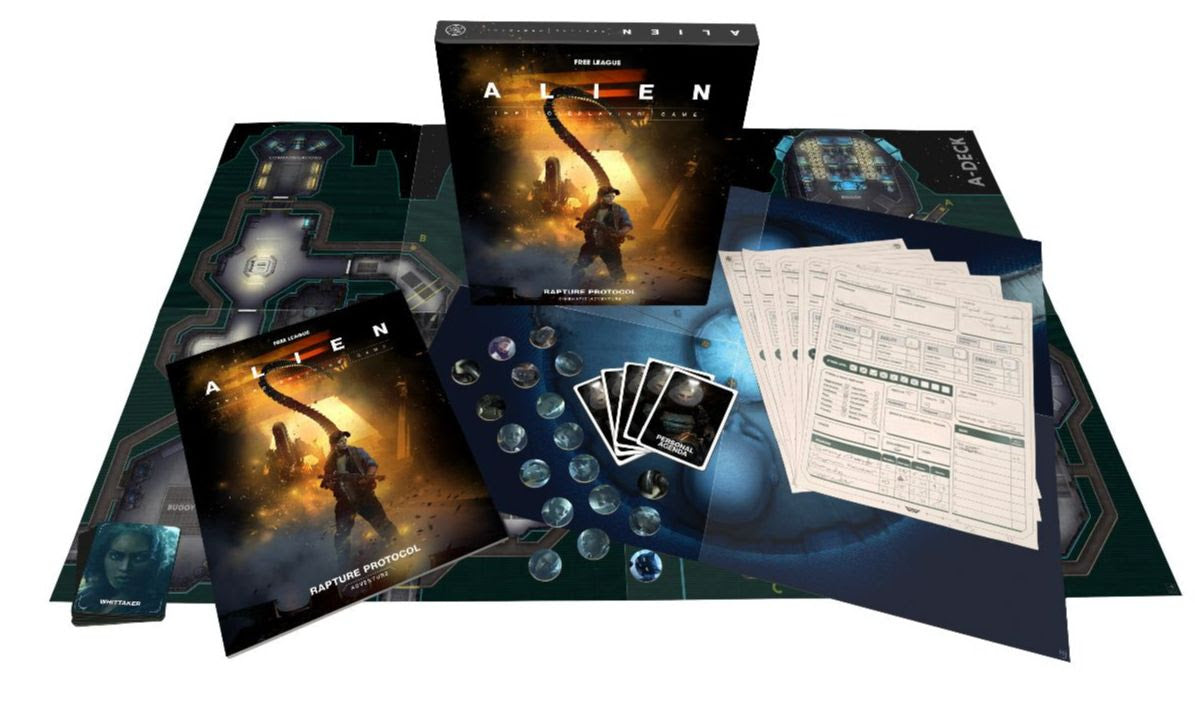 ALIEN Evolved RPG: Rapture Protocol (Adventure module)