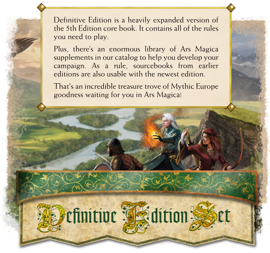 Ars Magica: Definitive Edition Set