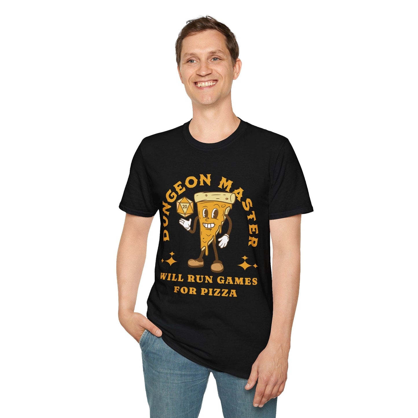 D&D Dungeon Master for Pizza T-Shirt