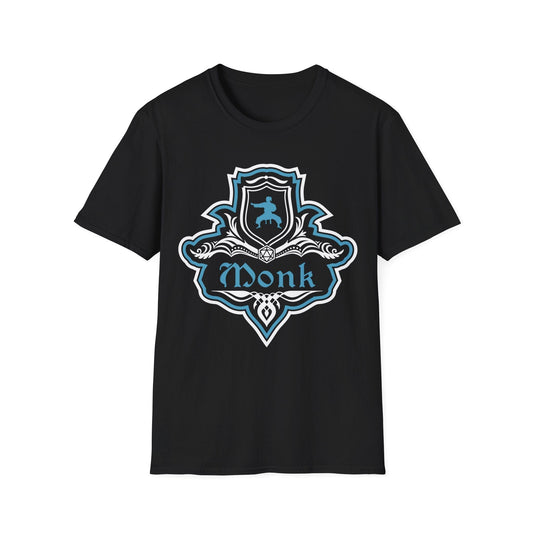 D&D Monk Fancy Emblem T-Shirt