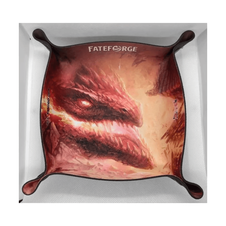 Fateforge - Red Dragon Neoprene Dice Tray