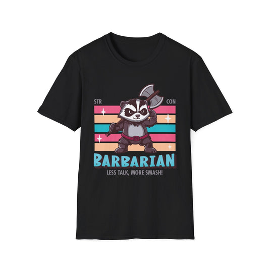 DnD Barbarian Shirt - D&D Kawaii Class T-shirt