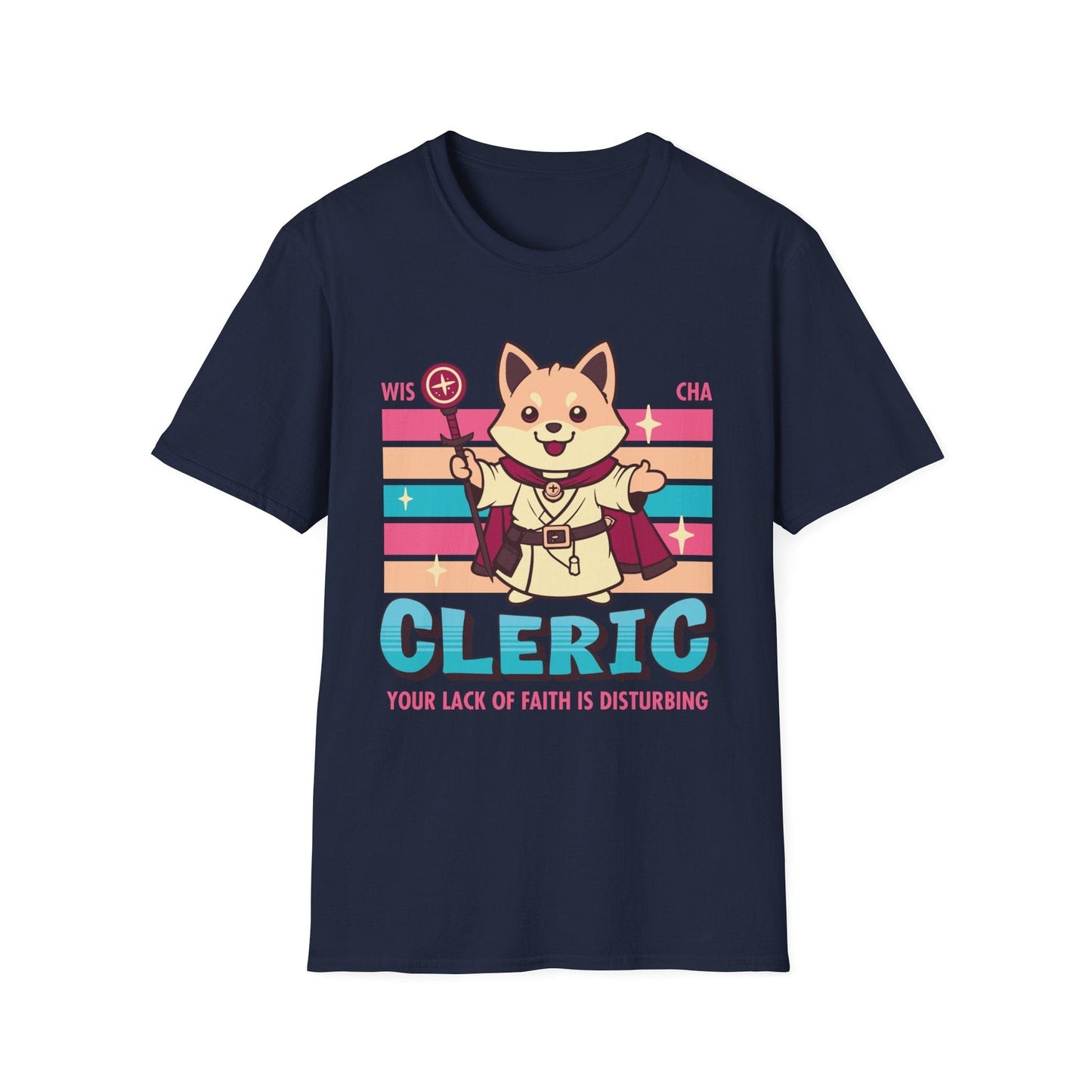 DnD Cleric Shirt - D&D Kawaii Class T-shirt