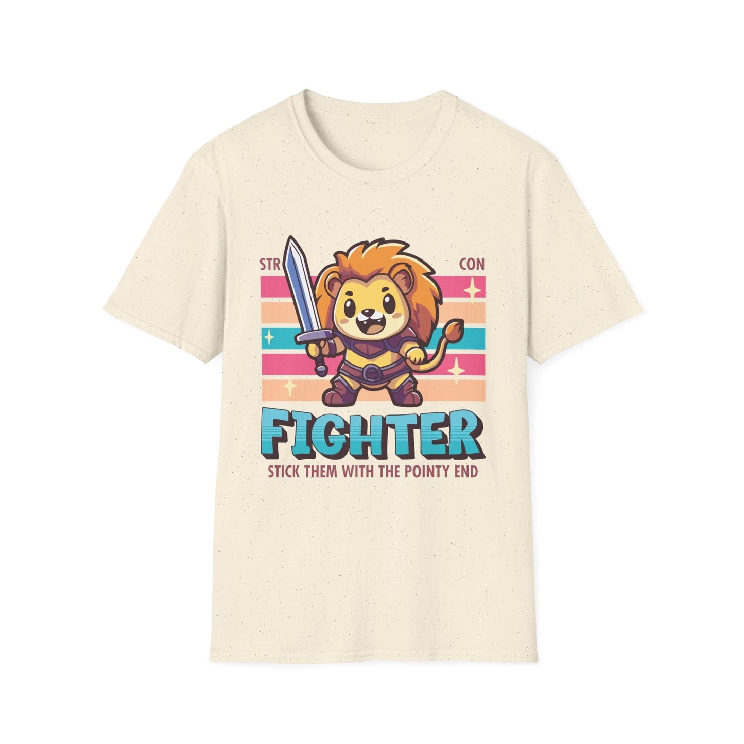 DnD Fighter Shirt - D&D Kawaii Class T-shirt