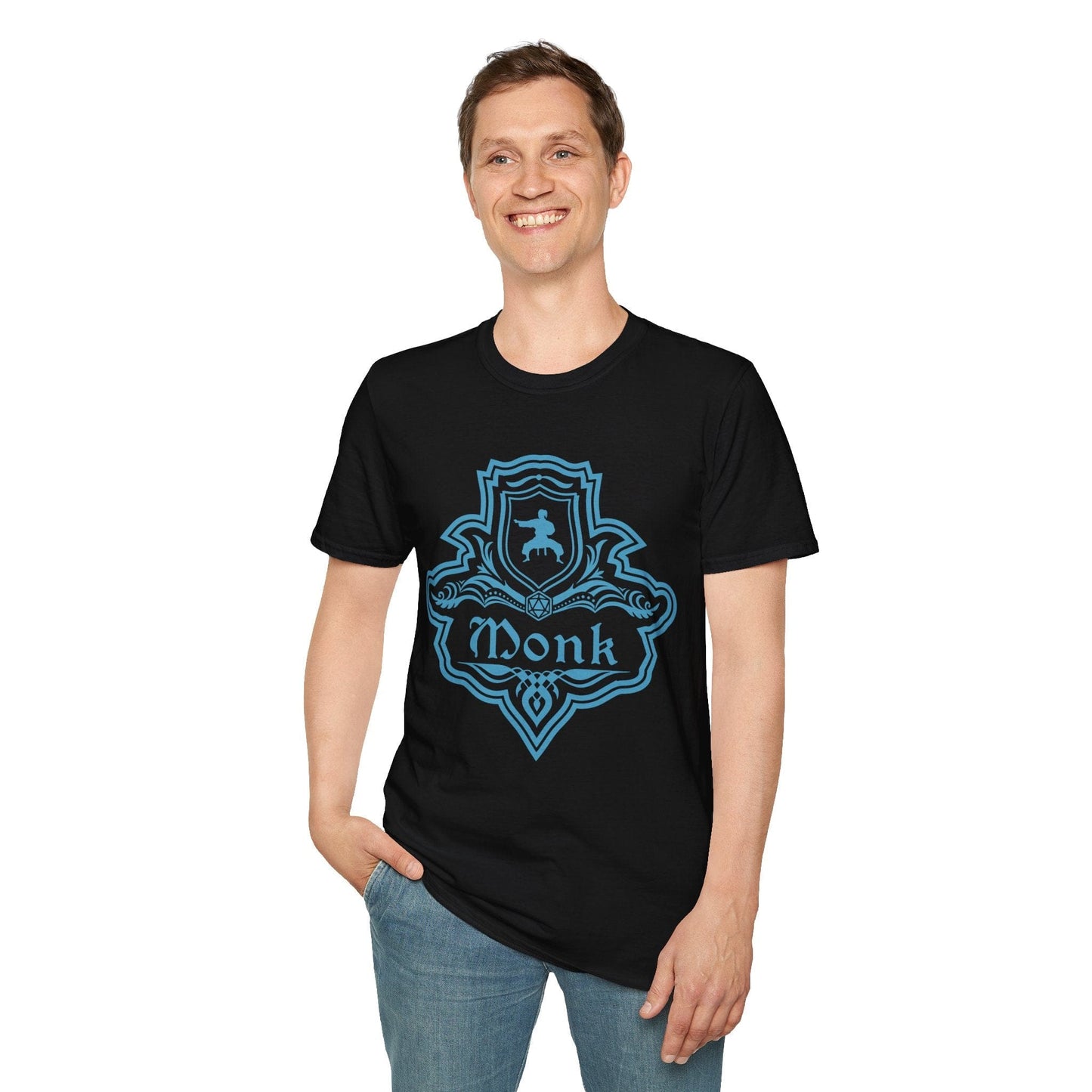 DnD Monk Class Emblem T-Shirt