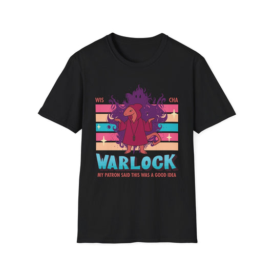 DnD Warlock Shirt - D&D Kawaii Class T-shirt