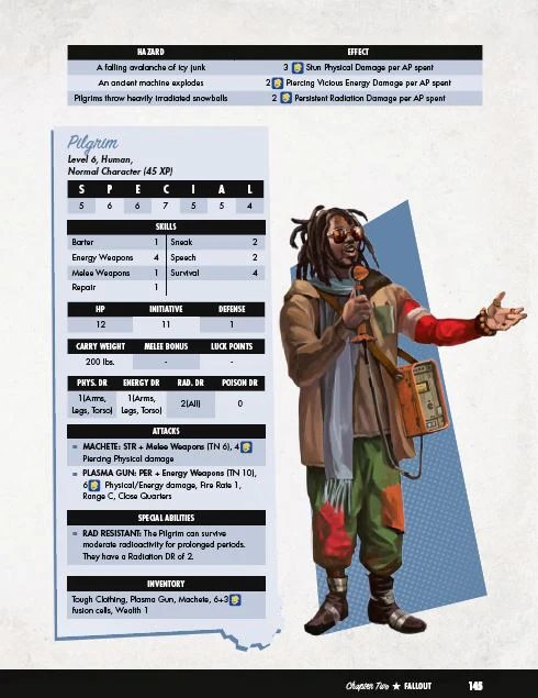 Fallout: The Roleplaying Game Winter of Atom