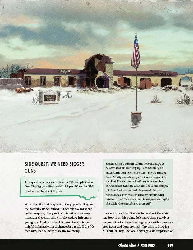 Fallout: The Roleplaying Game Winter of Atom