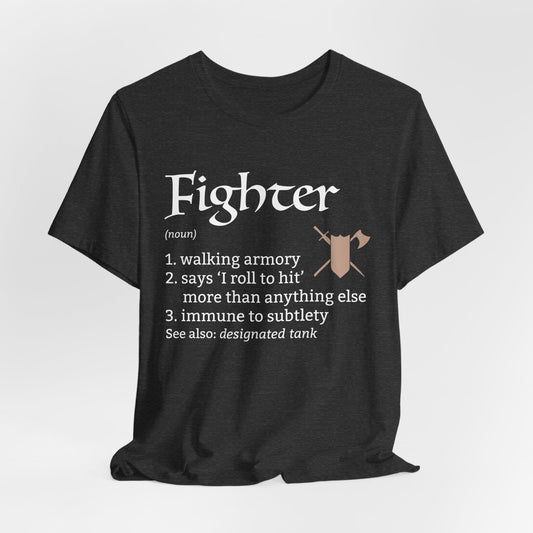 Fighter Class Definition T-Shirt
