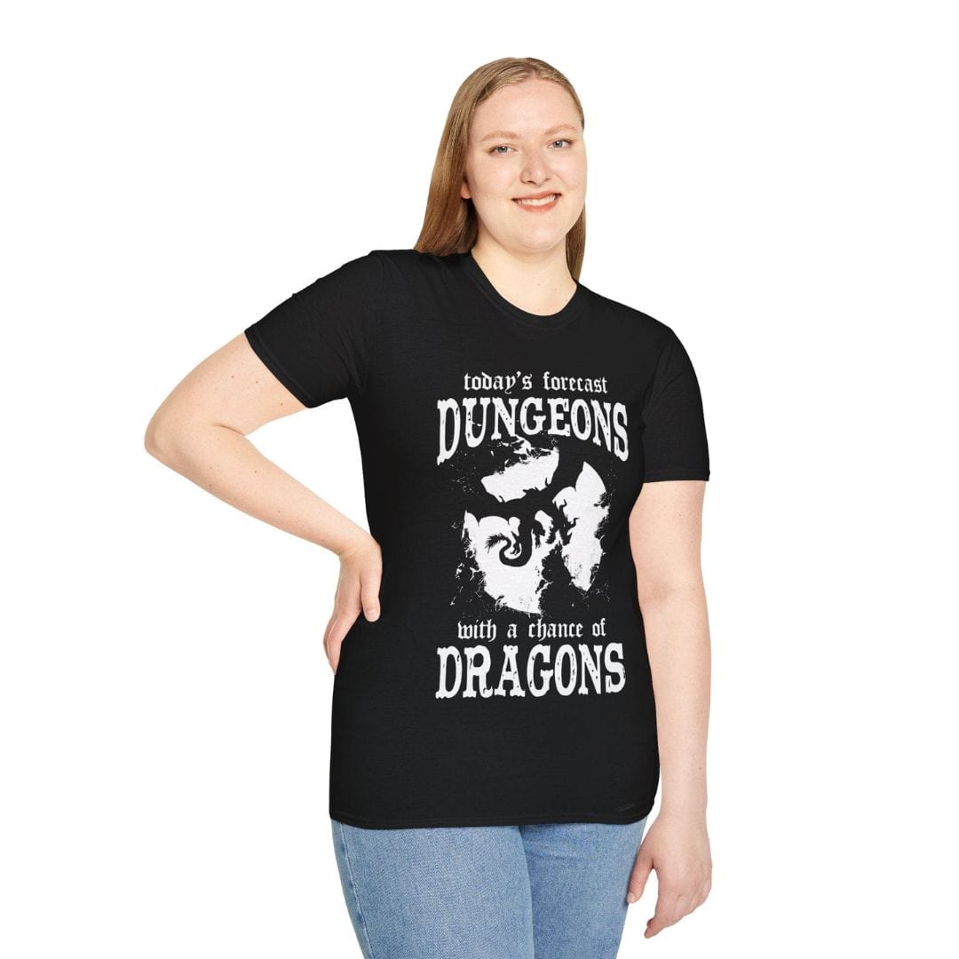 Funny DnD Weather Forecast Tshirt