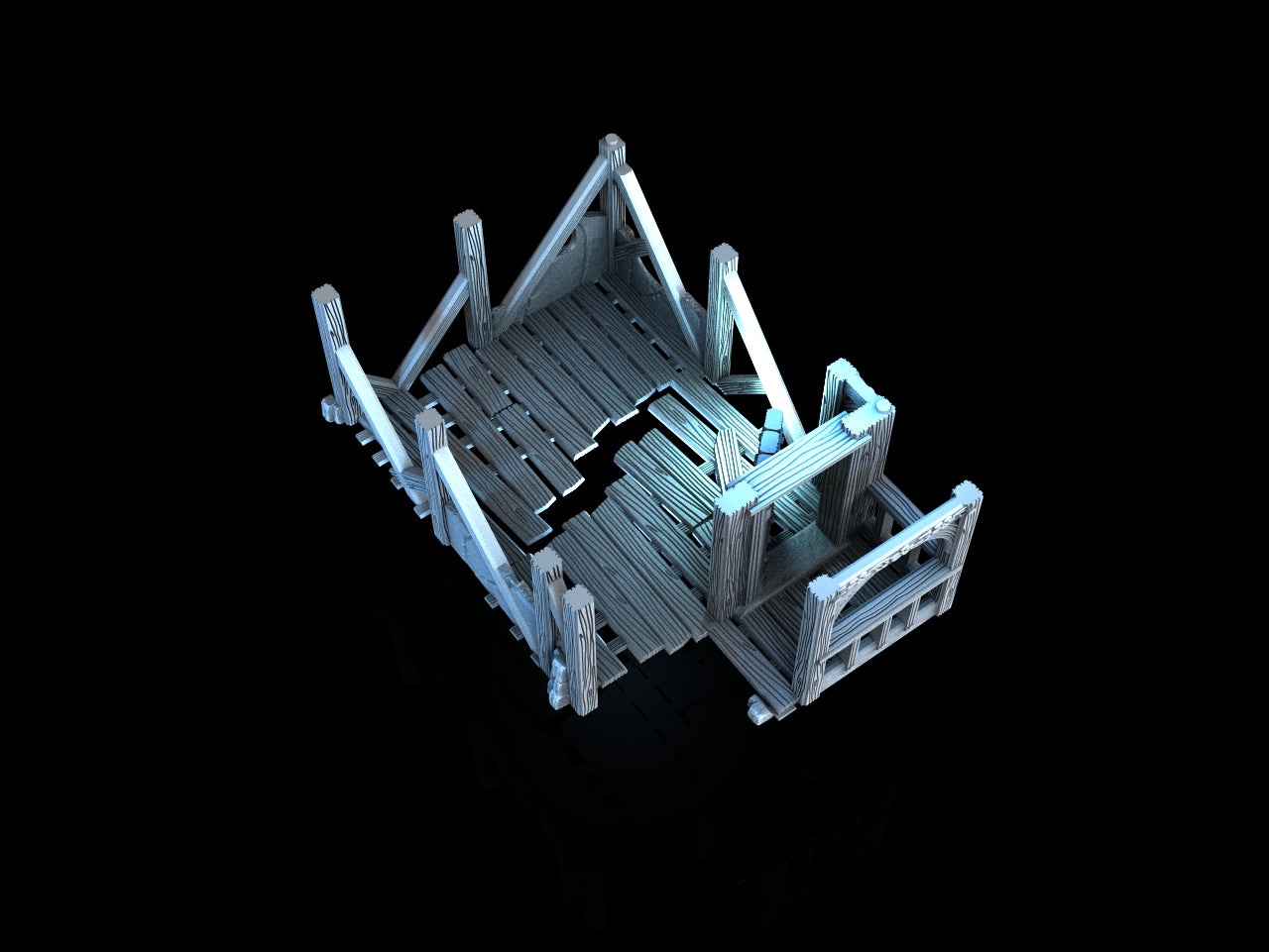 Medieval Town - Ruined House 4