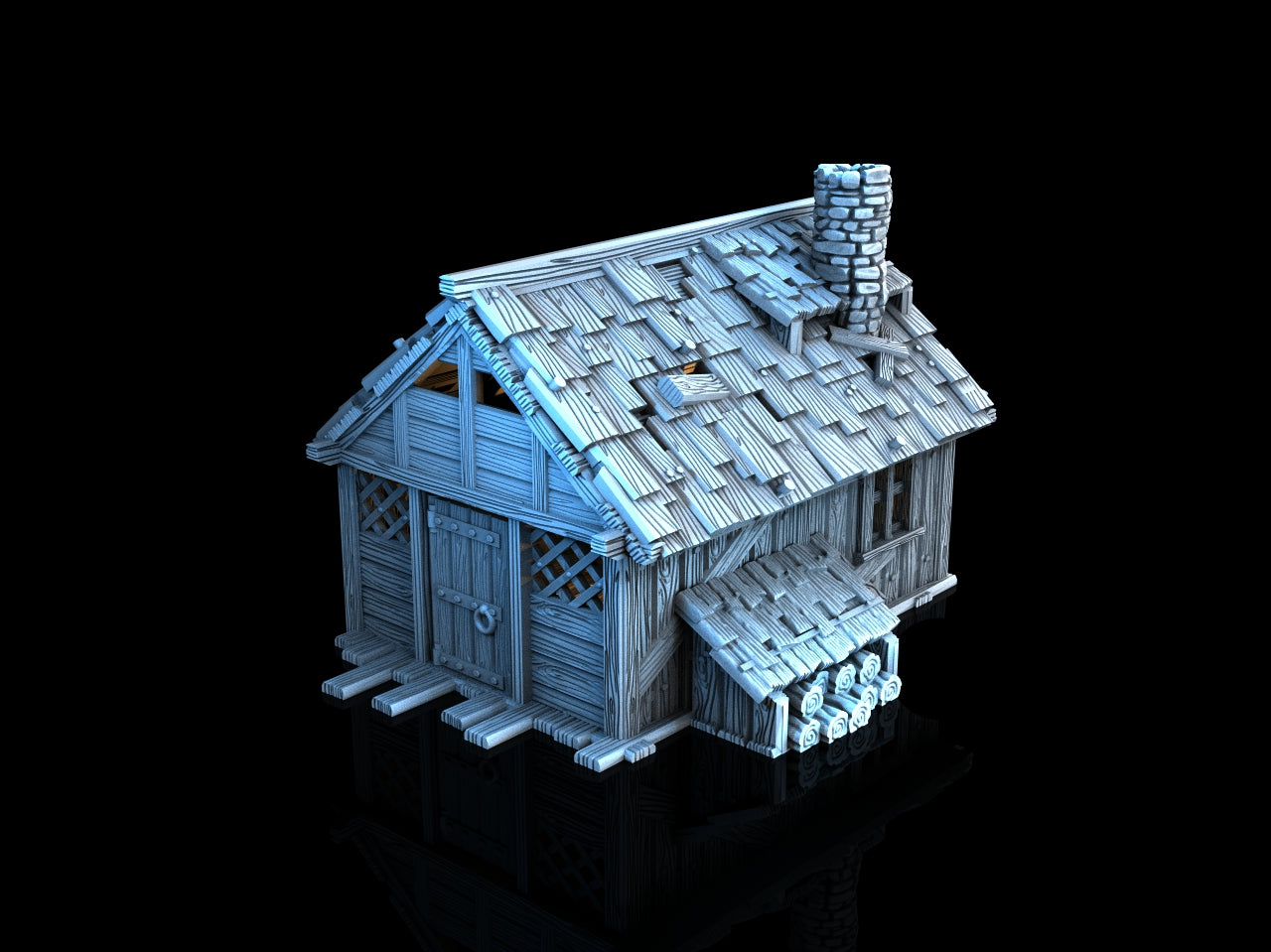 Medieval Town - Lumberjack Hut