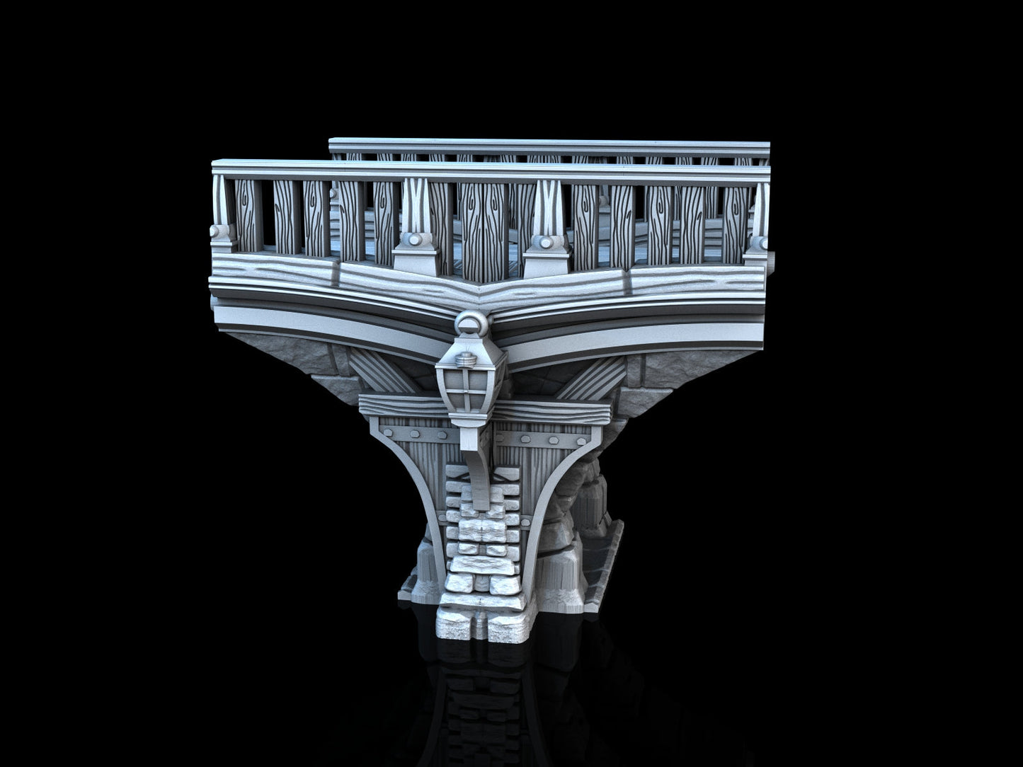 Medieval Town - Center Support Extension