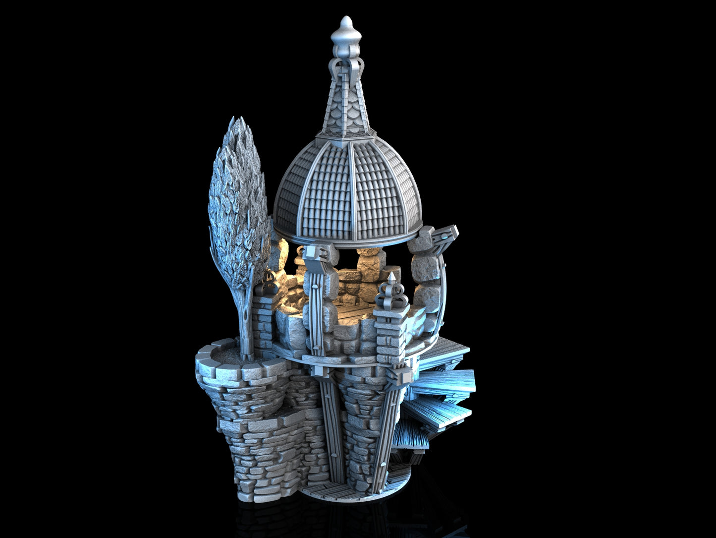 Medieval Town - Flying Gazebo
