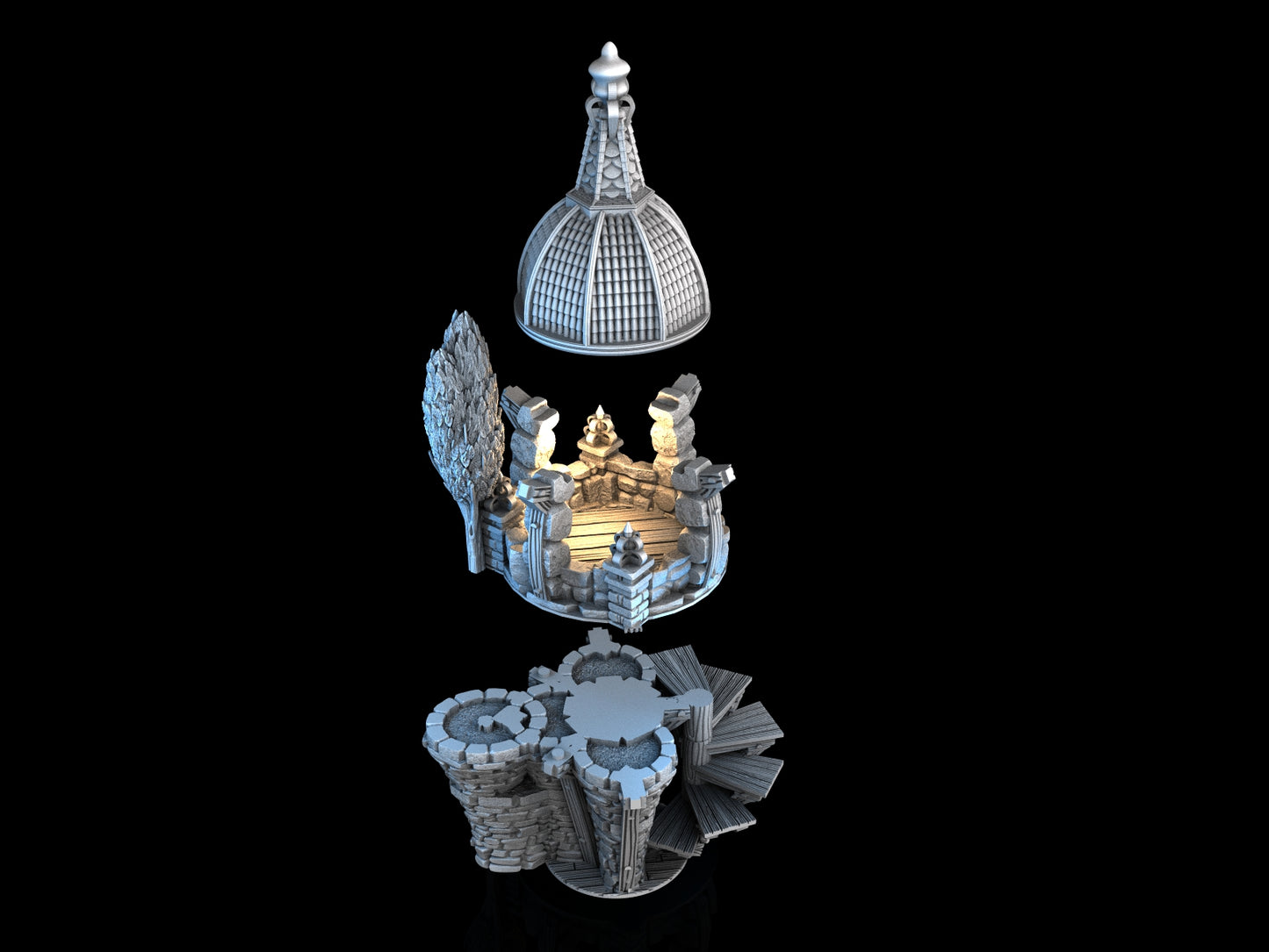 Medieval Town - Flying Gazebo