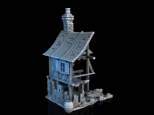 Medieval Town - Ruined House 3